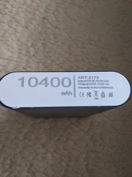 Портативний зарядний пристрій PowerBank 10400 Black фото від покупців 1