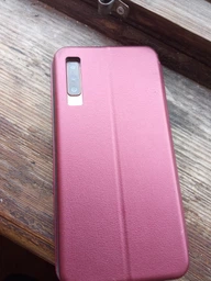 Чохол книжка Fashion Case для Samsung Galaxy A7 2018 (A750) Марсала фото від покупців 2