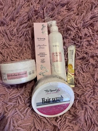 Набір зміцнюючий для росту та проти випадання волосся Top Beauty Anti Hairloss (скраб шампунь маска сироватка) фото від покупців 5