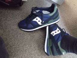 Кроссовки мужские Saucony Shadow Original S2108-518 46.5 (12 US) 30 см Black/White черные с белым (11110422) фото от покупателей 7