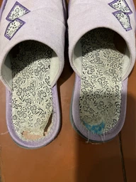 Женские домашние тапочки с открытым носком FX shoes 11044 36-37 24.2 см Фиолетовые (2820000003461) фото от покупателей 1