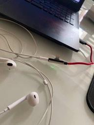 Переходник HOCO 3-in-one Lightning cable to charging/Sync/Audio LS28 |0,22m, 2.4A| Черный фото от покупателей 2