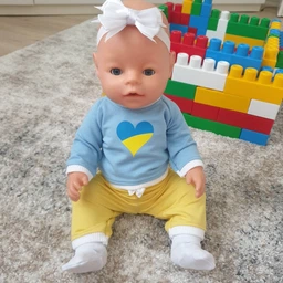 Набор одежды для куклы Беби Борн / Baby Born 40 - 43 см Розовый единорог 8502 фото от покупателей 3