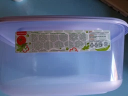 Контейнер для харчових продуктів Алеана квадратний 1.88л, прозорий/бузковий (167014) фото від покупців 4