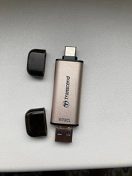 Флеш память USB Transcend JetFlash 930C 256GB USB 3.2 Gen1 + Type-C Gold-Black (TS256GJF930C) фото от покупателей 18
