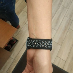 Силіконовий ремінець Fruct Nike Sport Band for Apple Watch 42/44/45/46/49 mm Pink Black