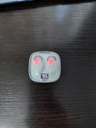 Бездротові Bluetooth навушники WUW з посиленим басом та екраном Чорні фото від покупців 1
