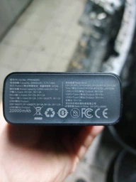 Павербанк 20000 mAh 22.5W Power Bank Baseus Adaman Портативный Аккумулятор Внешний Аккумулятор повербанк с быстрой зарядкой QC3.0+PD3.0 (PPAD000101) Черный фото от покупателей 1