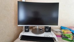 Подставка для настольного монитора MOOJAY с игровой подсветкой RGB и концентратором 4 x USB 3.0 фото от покупателей 13