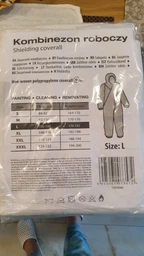 Защитный костюм комбинезон одноразовый Hardy *85* XL