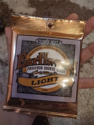 Струны для акустической гитары Ernie Ball 2148 Earthwood Phosphor Bronze 11/52 фото от покупателей 1