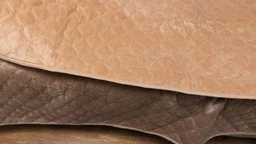 Покривало ТЕП "VELOUR" 150*210 см кавовий/ромб круглий фото від покупців 1