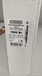 Конвектор ТЕРМІЯ ЕВНА-1,5/230С2М (мб) фото від покупців 4