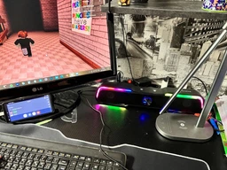 Акустична система GamePro gs915 Bluetooth rgb usb Black (gs915) фото від покупців 1