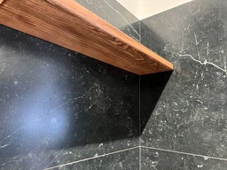Полки настенные, навесные для ванной, гостинной, кухни 600*160*25 мм Американский орех Wood Wedge фото от покупателей 5