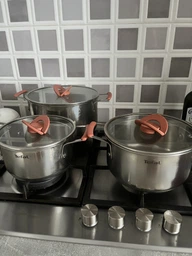 Набор посуды Tefal Opti'Space 6 предметов (G720S674) фото от покупателей 1