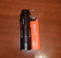 Фонарик ручной миниатюрный Soshine TC3, 1xAA/14500, 300Lm, LED Q5, алюминий, фокус, 3 режима фото от покупателей 2