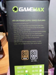 Блок питания 500W GameMax GM-500, FAN-12cm ATX фото от покупателей 12