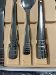 Набор столовых приборов ложки вилки ножи Cutlery Set (24 Предмета) фото от покупателей 9