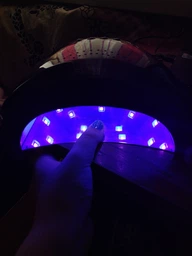 Лампа для манікюру UV/LED Sun One 48 Вт 0,65 кг Рожевий (ICL44) фото від покупців 1