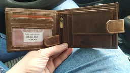 Кошелек мужской DNK Leather DNK-02L-BAW TAN фото от покупателей 12
