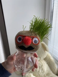 Набор для выращивания Grow Grass man Травянчик (UFTGG) фото от покупателей 4