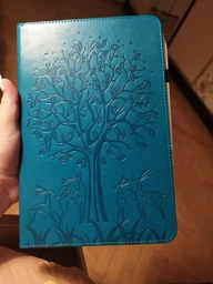 Захисний чохол Deexe Tree Print для Xiaomi Pad 5 / 5 Pro - Blue