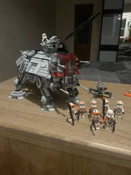 Конструктор LEGO Star Wars Шагоход AT-TE 1082 деталей (75337) фото от покупателей 8