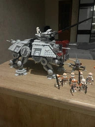 Конструктор LEGO Star Wars Шагоход AT-TE 1082 деталей (75337) фото от покупателей 7