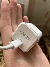 Сетевое зарядное устройство Anker PowerPort III 20W Cube White (A2149G21)
