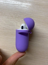 Чехол для наушников Armorstandart Ultrathin Silicone Case With Hook для Apple AirPods 2 Atrovirens (ARM59678) фото от покупателей 18