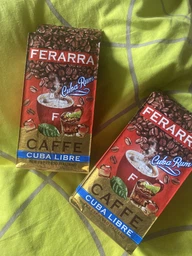 Упаковка молотого кофе Ferarra Cuba Libre с ароматом кубинского рома 250 г х 2 шт (2000006782236)