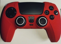 Силіконові накладки на аналогові стики Honson для джойстика PS5 Dualsense чорні з білою окантовкою 2 шт. фото від покупців 16