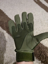 Тактические перчатки полнопалые Oakley (велорукавицы, моторукавицы) Олива XXL фото от покупателей 1