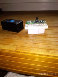 Авто сканер для андроида с кнопкой +CD ELM 327 Bluetooth 1.5 PIC 25K80 (587041944) Черный