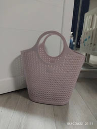 Сумка пластикова Sakarya Plastik 8409 25 л 40 х 41 х 19 см Біла (52426769) фото от покупателей 3