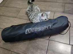 Чехол-сумка для коврика EasyFit R-EF-YB60 для йоги, фитнеса и пилатеса Черный (56001458) фото от покупателей 9