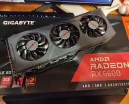 Видеокарта GigaByte Radeon RX 6600 EAGLE 8G (GV-R66EAGLE-8GD) фото от покупателей 5