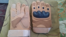 Тактические перчатки Suzhou XL Коричневые (130720223/XL) фото от покупателей 4