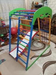 Детский спортивный уголок для дома SportBaby "SportWood Plus 1"