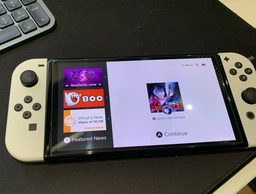 Закаленное защитное стекло Ricoddaa для Nintendo Switch 2.5D, 9H, 0,3 мм фото от покупателей 1