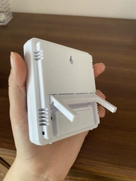 Домашняя цифровая метеостанция c будильником и часами HTC-1 термометр - гигрометр
