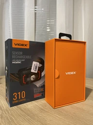 Налобний світлодіодний ліхтарик VIDEX VLF-H025C 310Lm 5000K фото від покупців 1