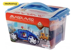 Конструктор магнитный Magplayer 70 элементов (MPL-70) фото от покупателей 4