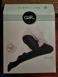 Колготы 120 Den женские теплые хлопковые Gatta Celia 4 р Черные (5900042047870) фото от покупателей 2