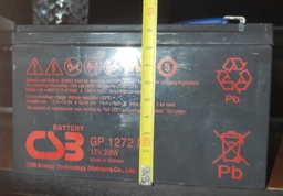 Батарея до ДБЖ CSB 12В 12 Аг (GP12120 F2) фото від покупців 1