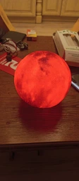 Настольный светильник космос Magic 3D COLOR Moon Light с пультом