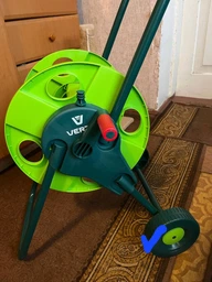 Котушка Verto 15G790 для зберігання і транспортування шланга фото від покупців 4