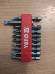 Набор Бит SL, PH, PZ - 50 мм 10 шт YATO (YT-0483) фото от покупателей 13