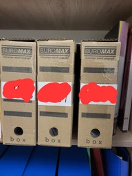 Набор архивных боксов Buromax для документов 80 мм Синий 5 шт (BM.3260-02) фото от покупателей 1